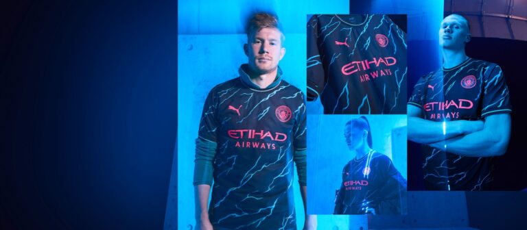 Manchester City and Puma Jaw-dropping Third Premier League Kit 2023/24